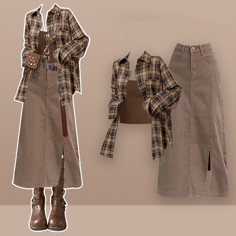 Vintage Fashion Jersey - 여성 2026 여름 신상 패션 스트라이프