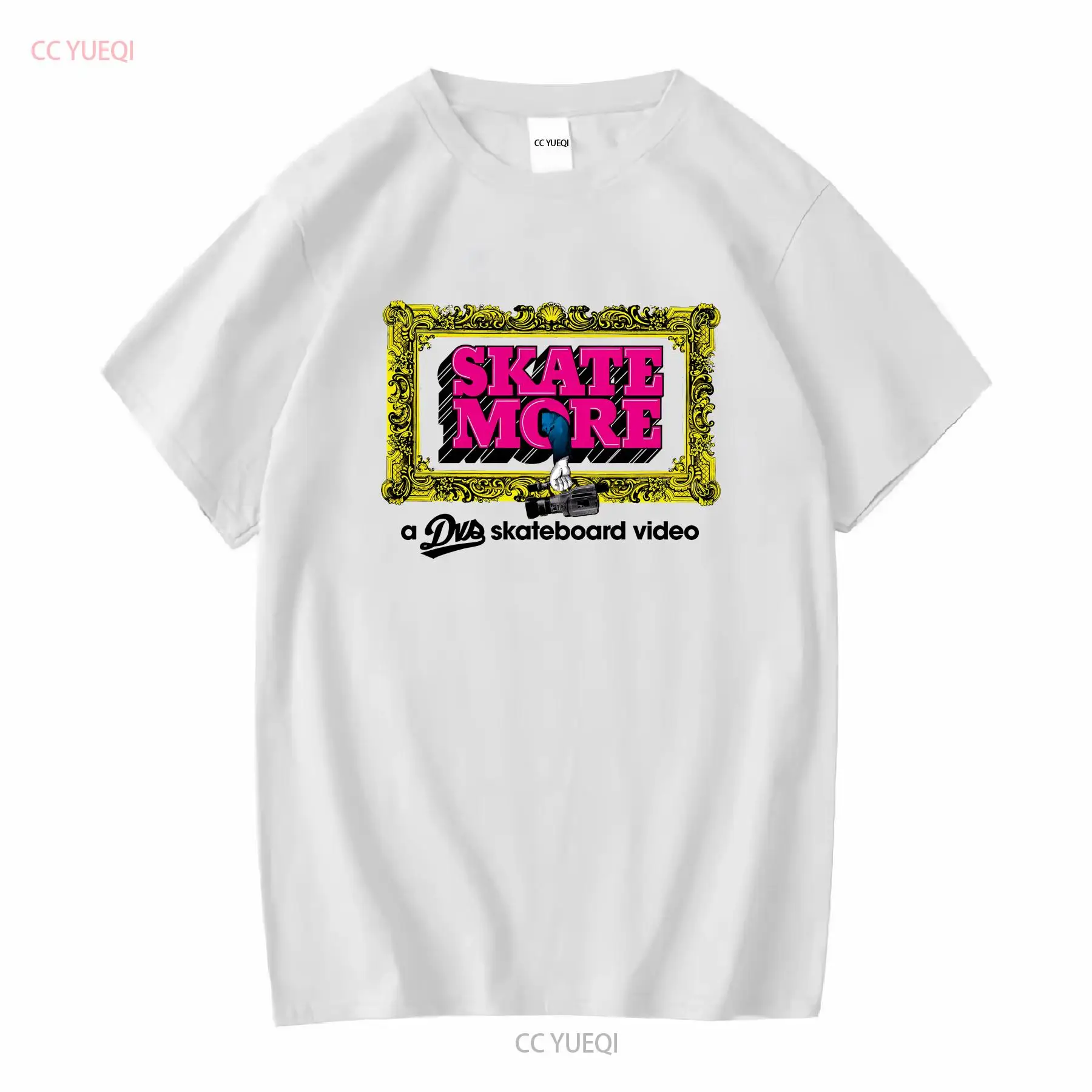 Vintage Fashion Jersey - SKATE MORE DVS 스케이트보드 비디오 필름
