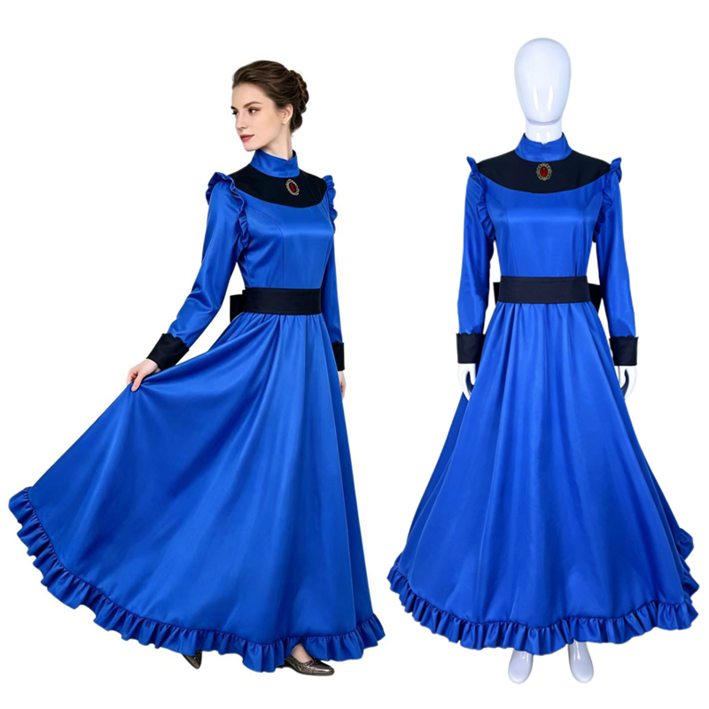 Vintage Fashion Dresses - 애니메이션 유바바 코스프레 의상 할로윈 파티용