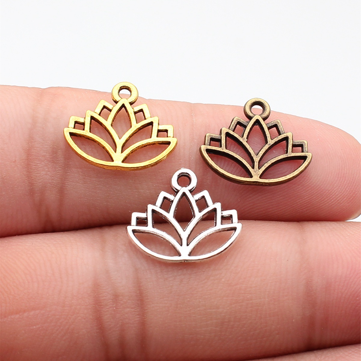 WYSIWYG 20pcs 16x14mm 3 색 골동품  - Vintage Fashion Stores 리뷰 및 가격