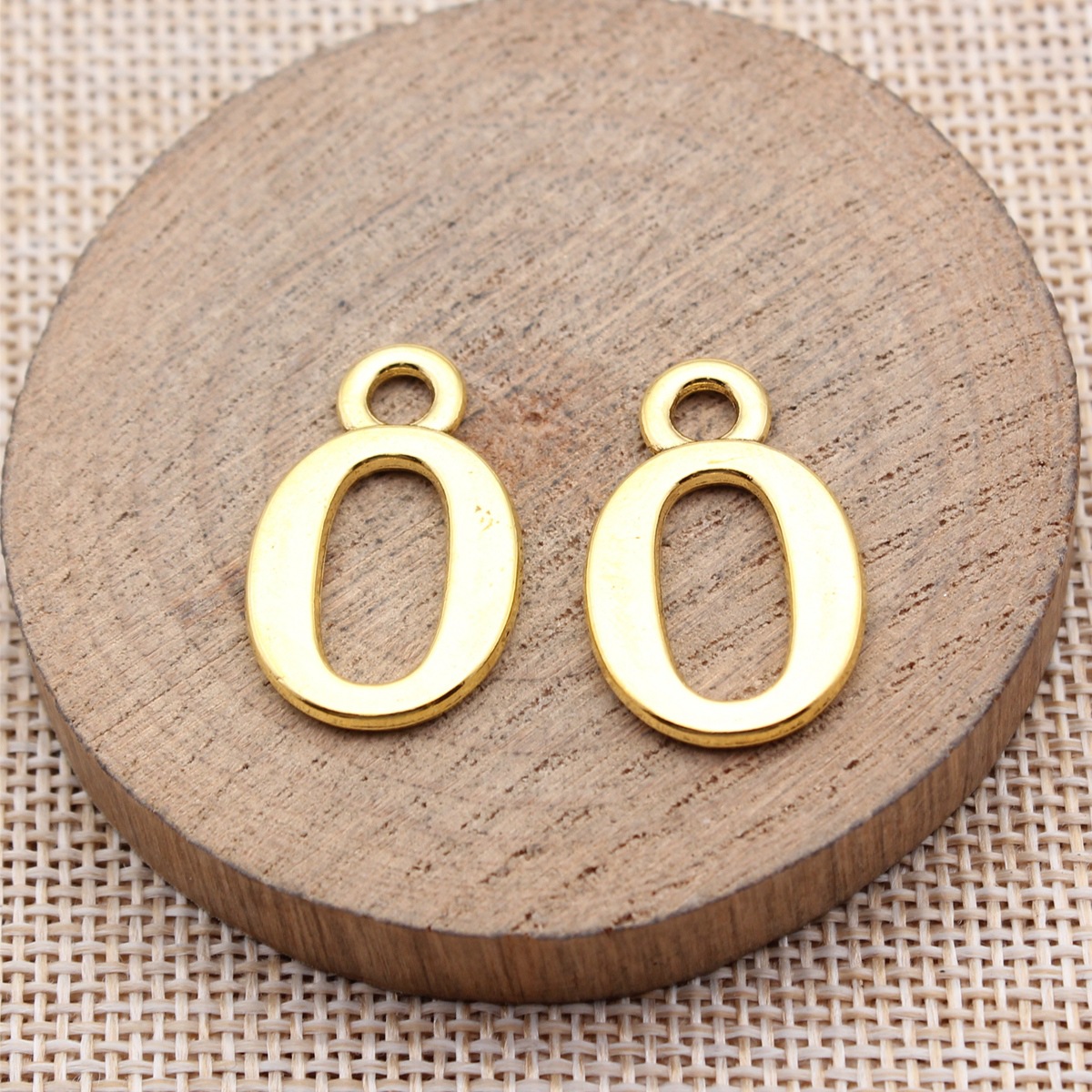 10개 26x16mm 앤틱 골드 컬러 숫자 0~9 참  - Vintage Fashion Stores 리뷰 및 가격