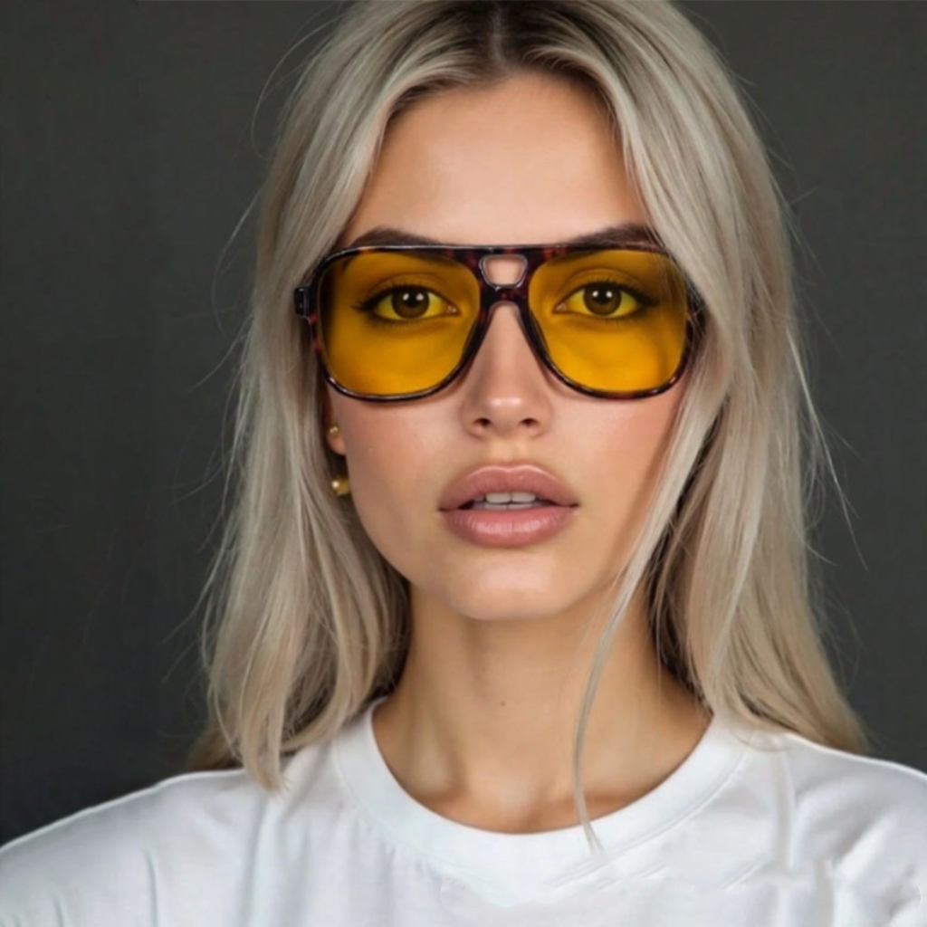뉴 빈티지 클래식 디자이너 더블 브리지 파일럿 선글라스 - Vintage Fashion Enthusiasts 리뷰 및 가격