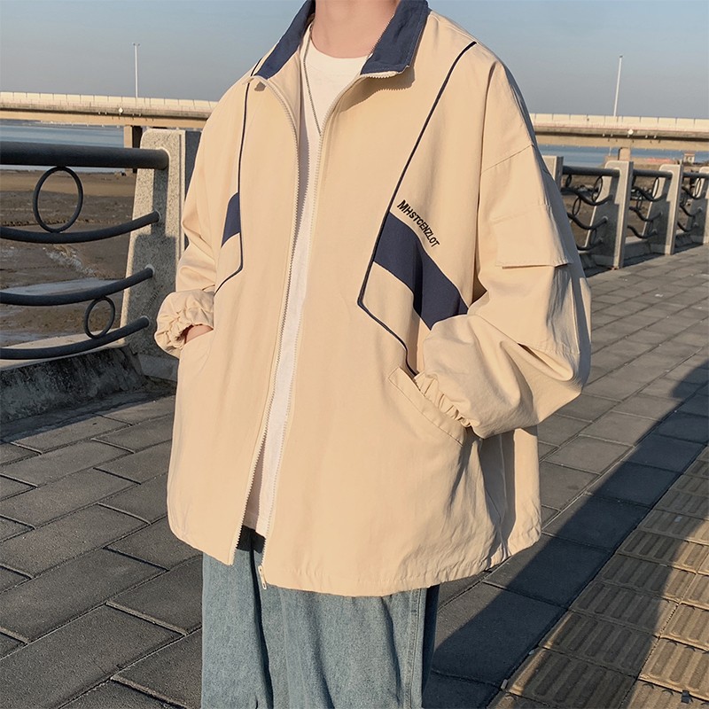 남성용 아메리칸 윈드브레이커 재킷, 얇은 스포츠웨어 코 - Vintage Windbreaker Nylon 리뷰 및 가격