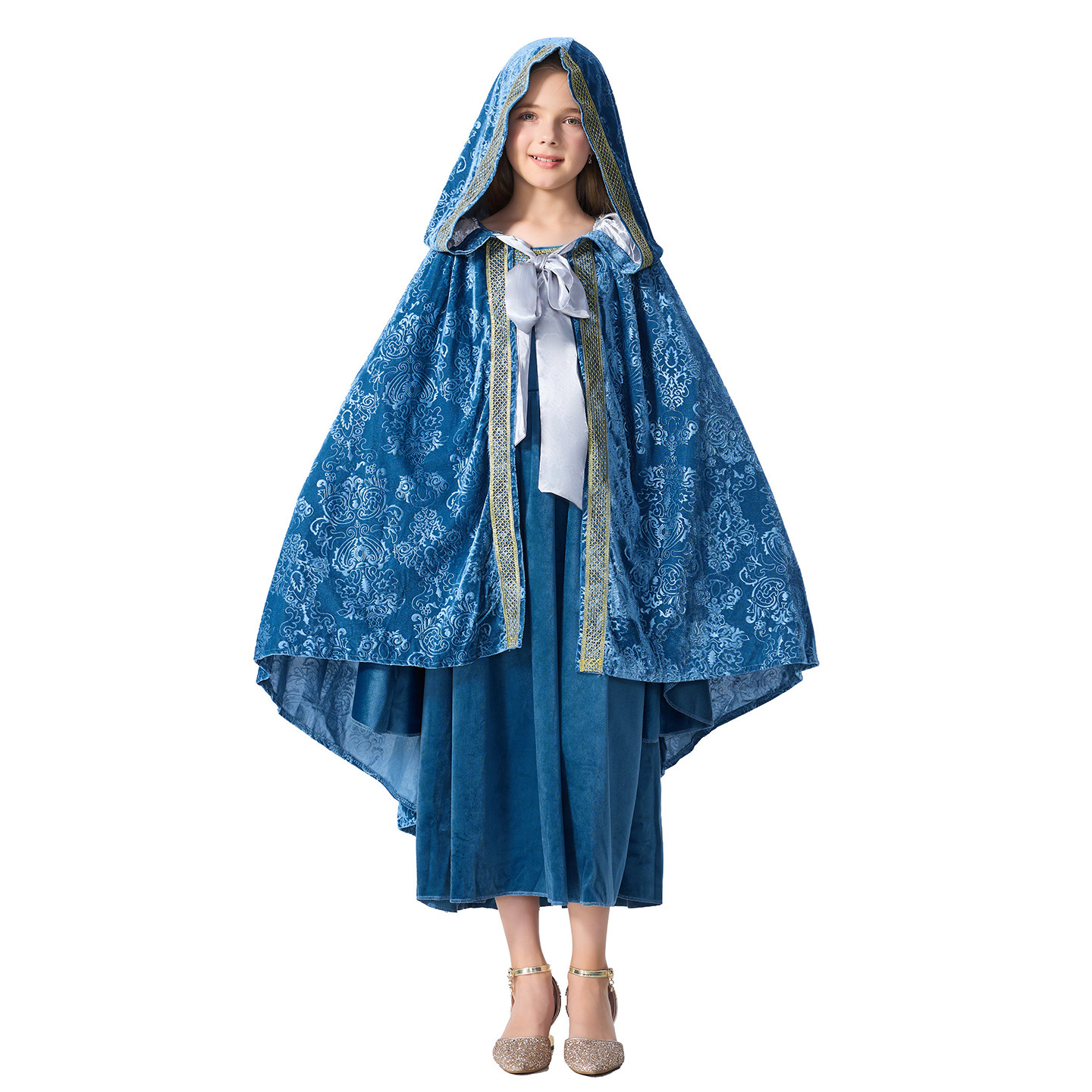 중세풍 코스프레 공주 드레스, 소녀용 엘프 여왕 의상, - Vintage Fashion Dresses 리뷰 및 가격