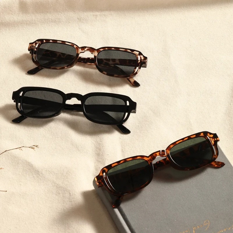 고급스러운 직사각형 선글라스 여성용 오벌 빈티지 브랜드 - Vintage Fashion Enthusiasts 리뷰 및 가격