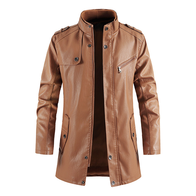 중간 길이의 인조 가죽 모터사이클 재킷 남성용, 스탠드 - Vintage Windbreaker Nylon 리뷰 및 가격