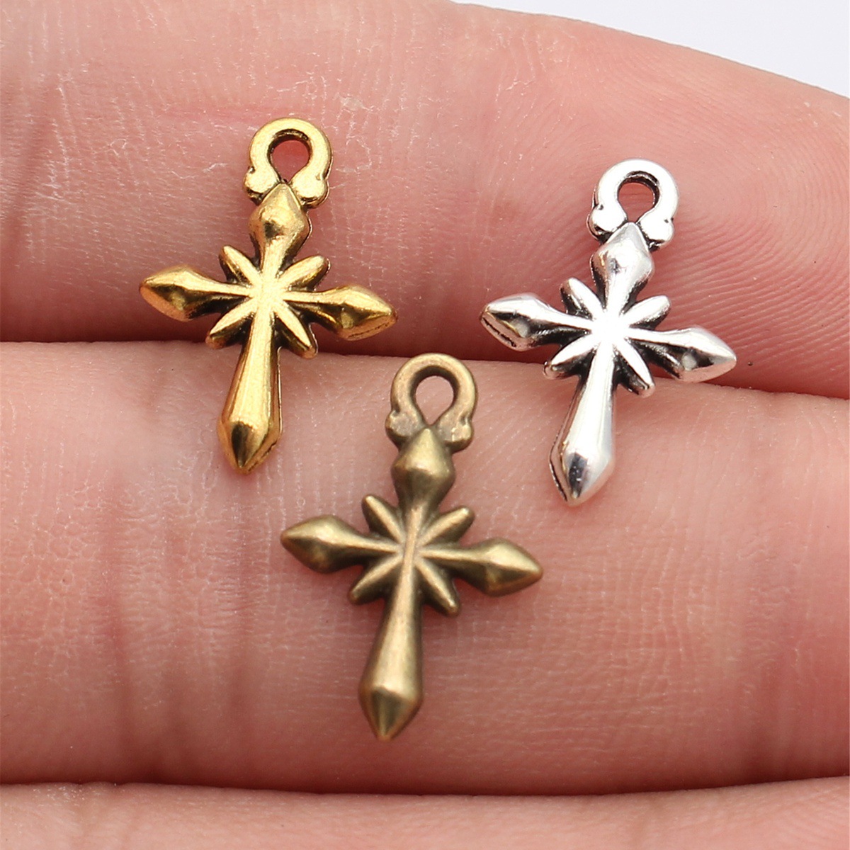 WYSIWYG 40pcs 18x12mm 3 색 앤티크  - Vintage Fashion Stores 리뷰 및 가격
