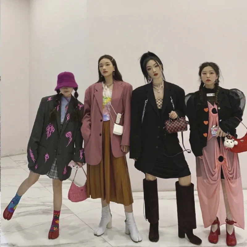 2026 빈티지 봄 패션 스플릿 토 여성 펌프스 청키  - Vintage Fashion Dresses 리뷰 및 가격